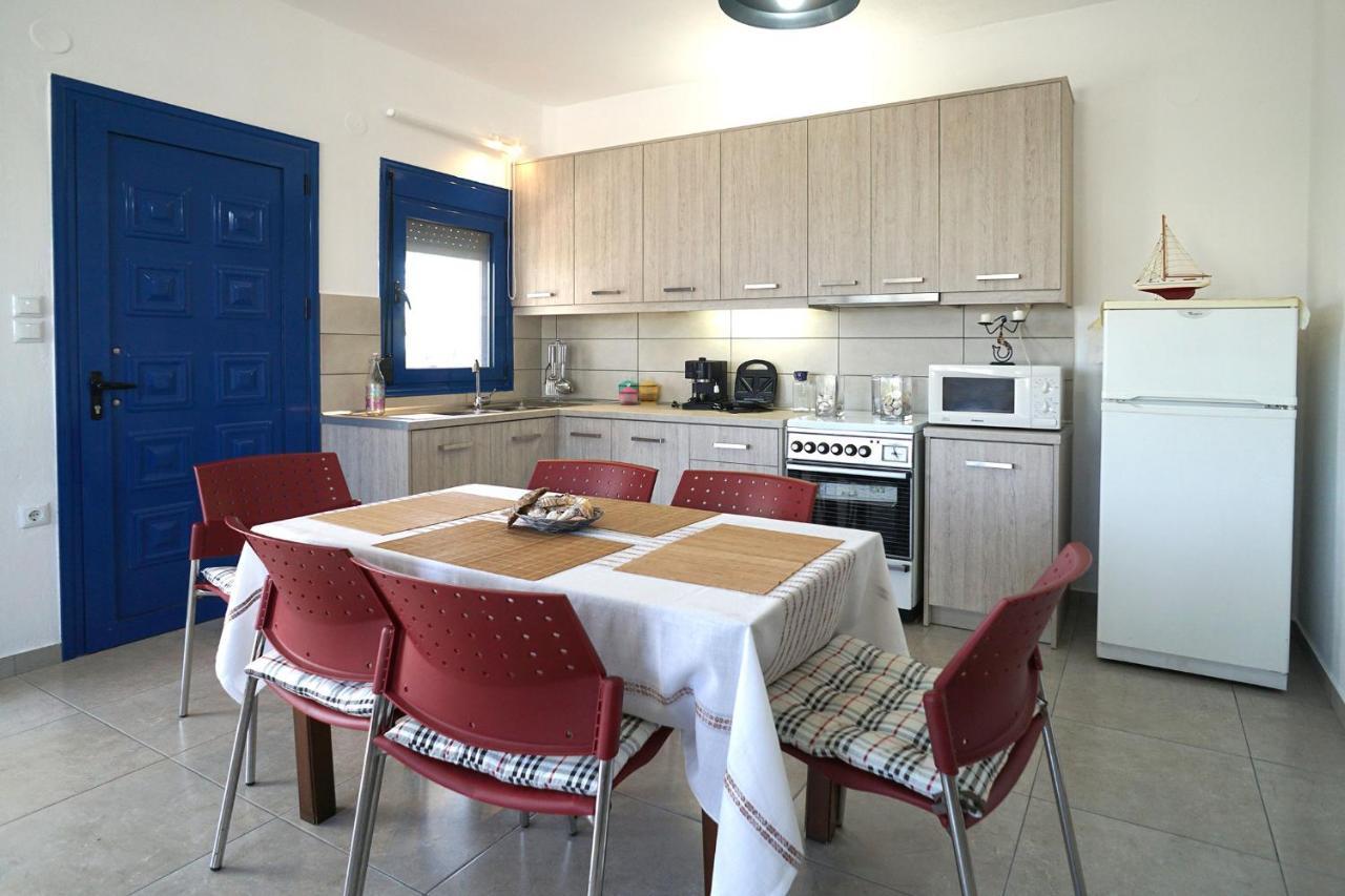 Dolphins House Villa Paralia Avdhiron Exterior foto