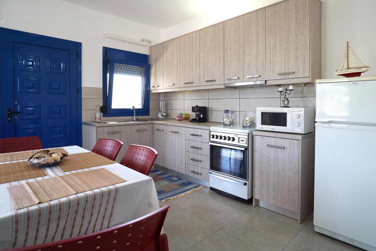 Dolphins House Villa Paralia Avdhiron Exterior foto