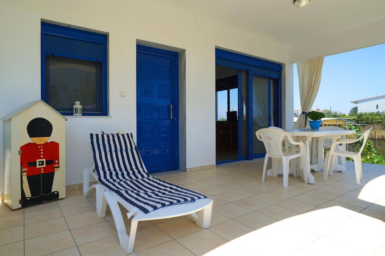 Dolphins House Villa Paralia Avdhiron Exterior foto