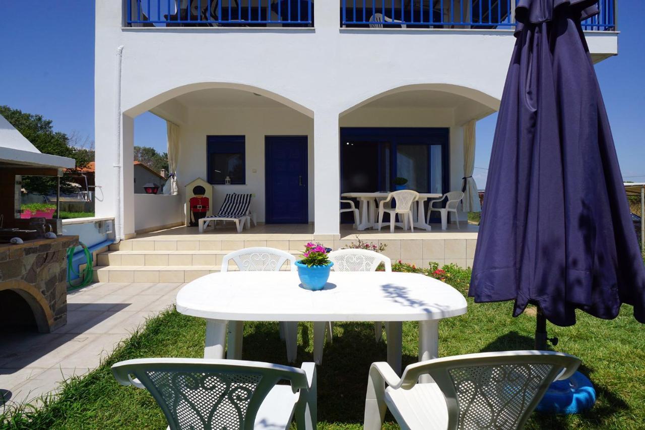 Dolphins House Villa Paralia Avdhiron Exterior foto