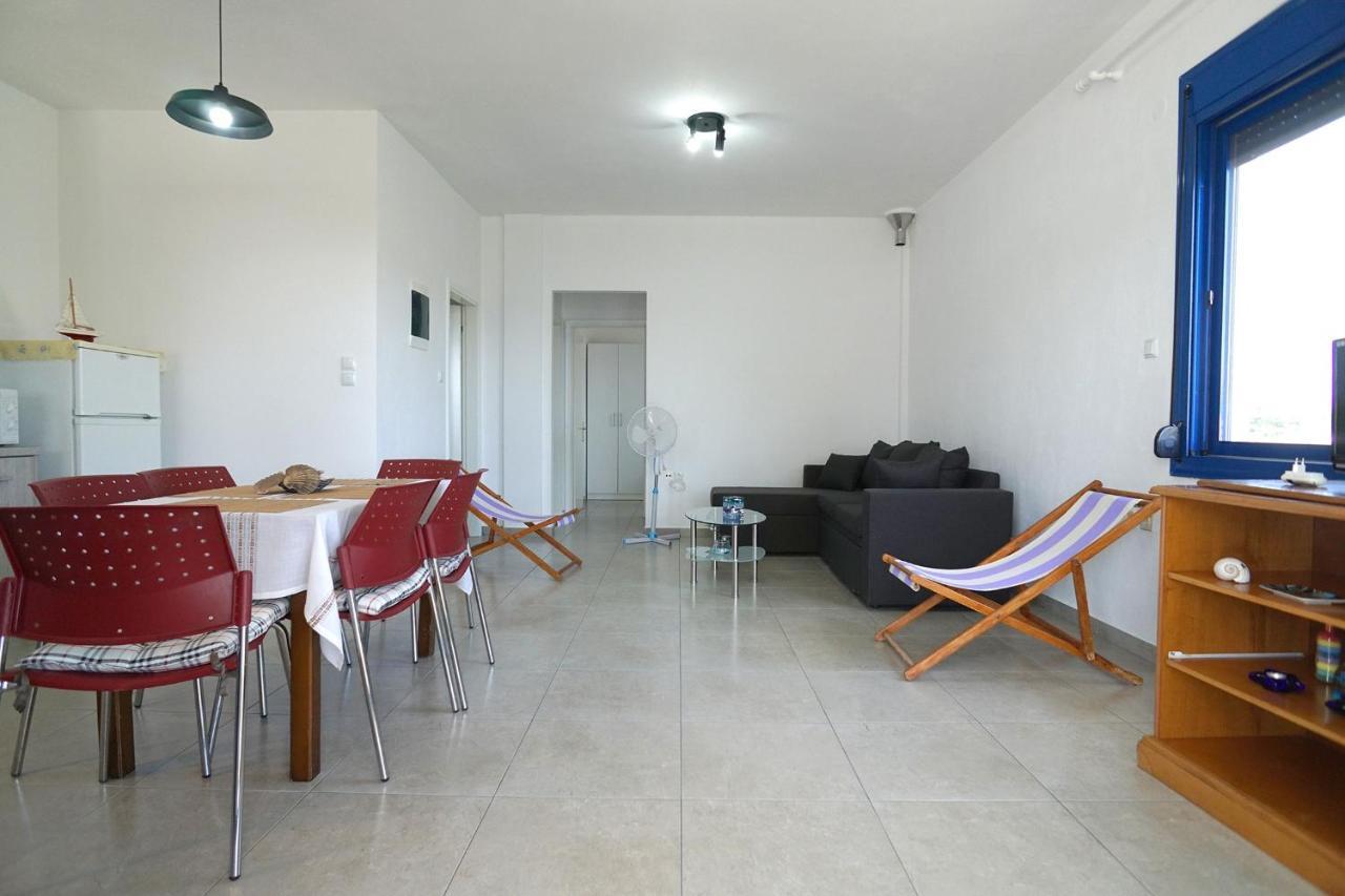 Dolphins House Villa Paralia Avdhiron Exterior foto