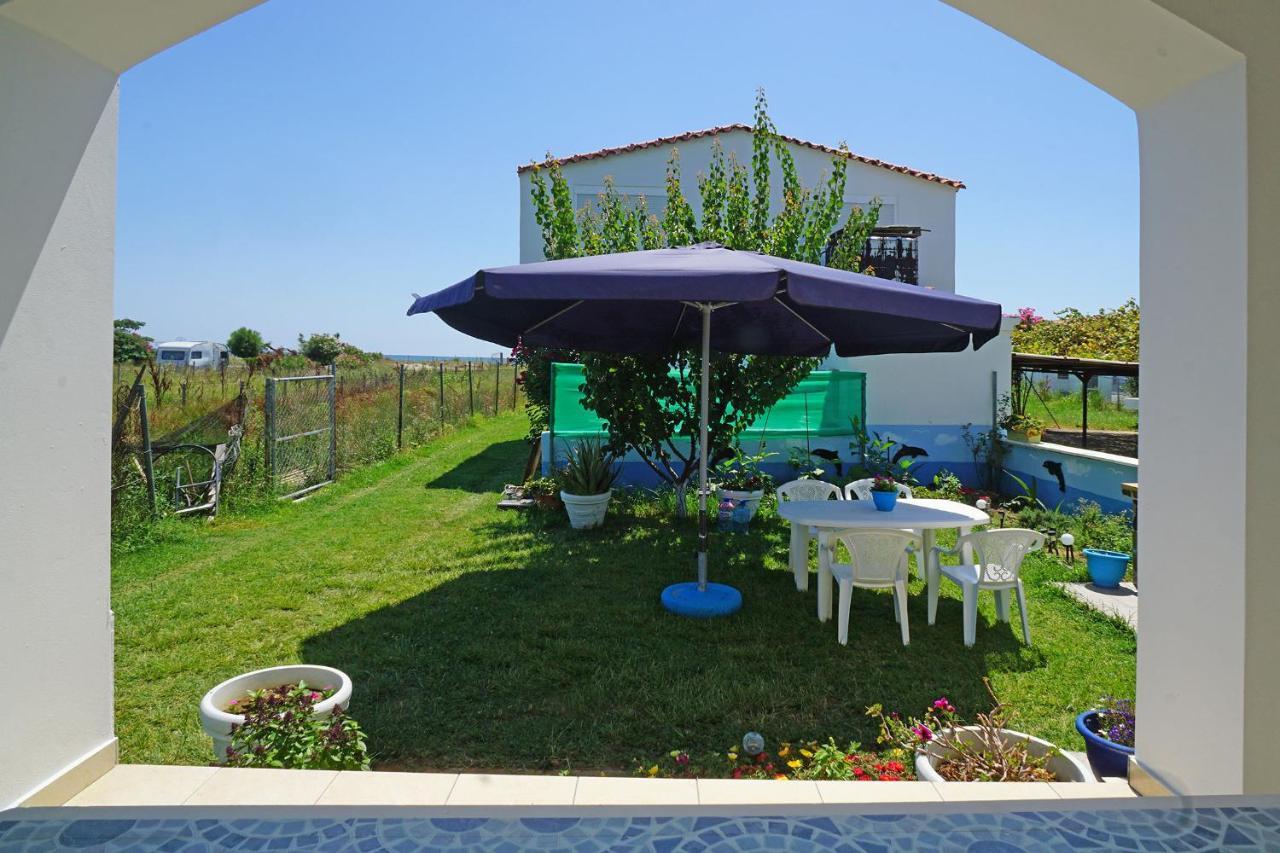 Dolphins House Villa Paralia Avdhiron Exterior foto