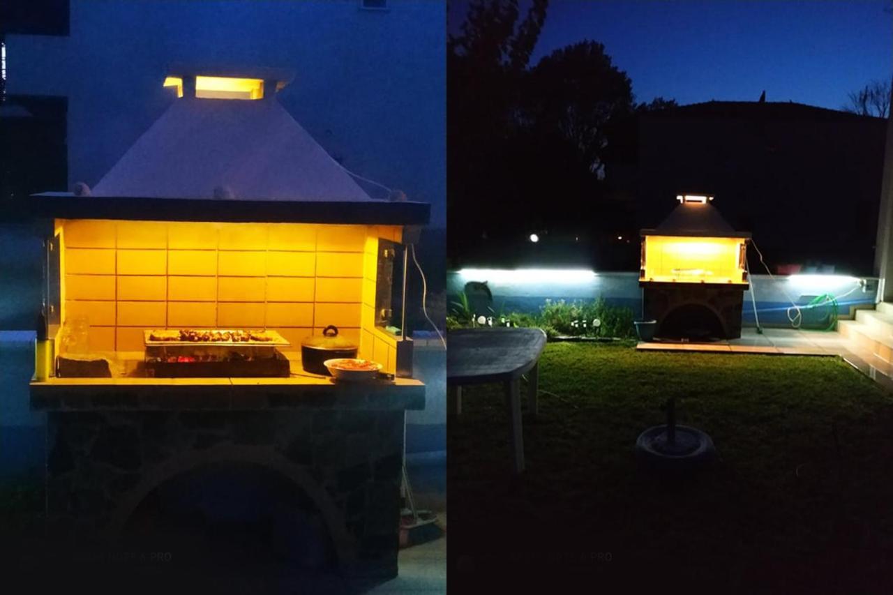 Dolphins House Villa Paralia Avdhiron Exterior foto