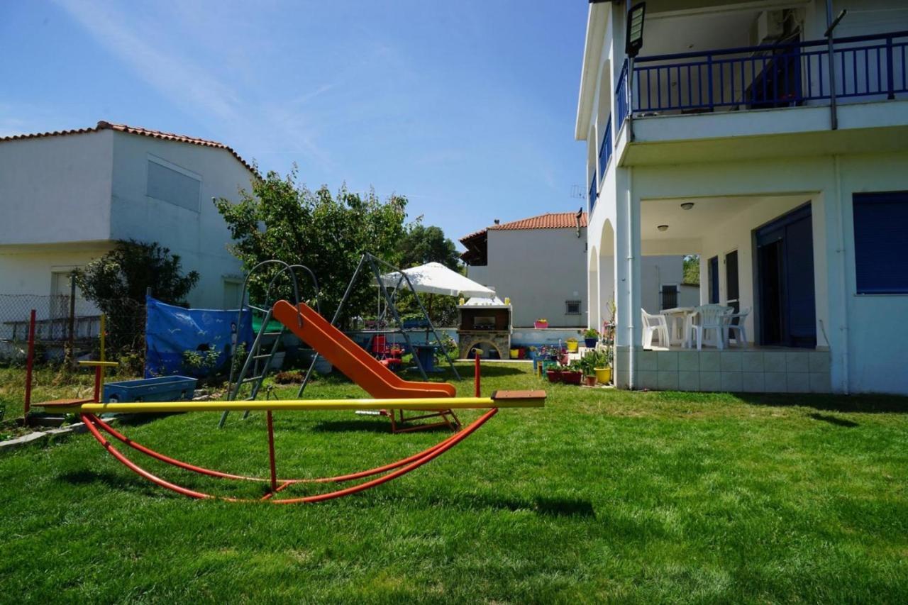 Dolphins House Villa Paralia Avdhiron Exterior foto
