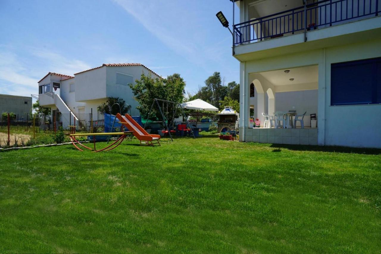 Dolphins House Villa Paralia Avdhiron Exterior foto