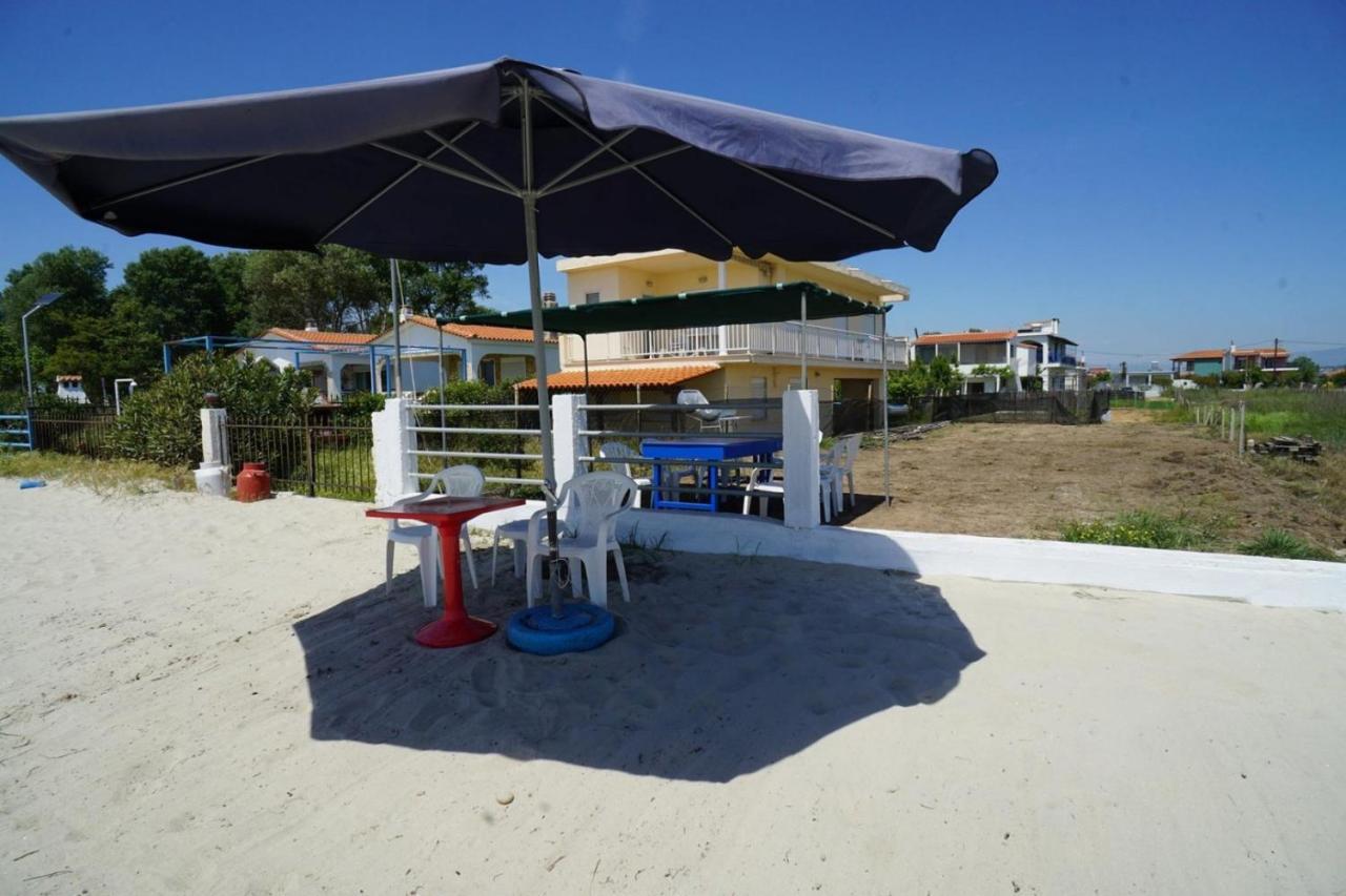 Dolphins House Villa Paralia Avdhiron Exterior foto
